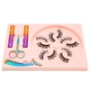 5 Pairs Magnetic Lashes with Eyeliner Kit Glue Free Waterproof