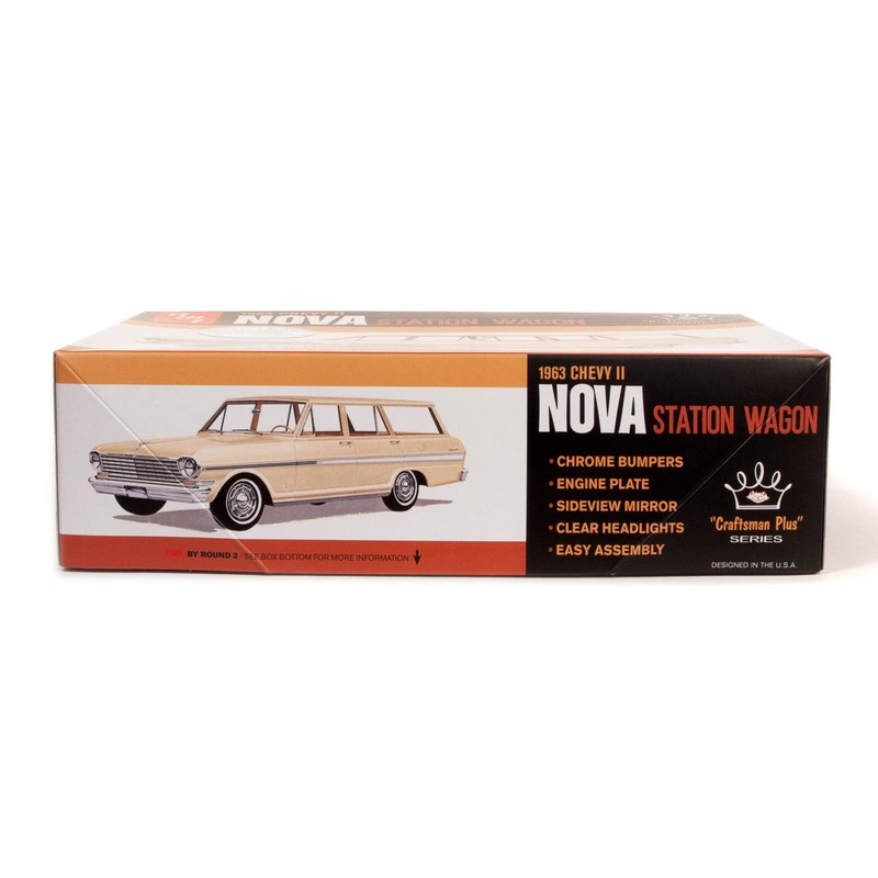 Round 2 AMT 1/25 Scale 1/25 Scale 1963 Chevy II