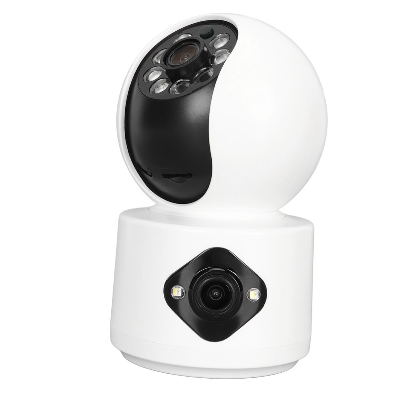 Dual Lens Security Camera 4MP HD WiFi AP Hotspot Surveillance