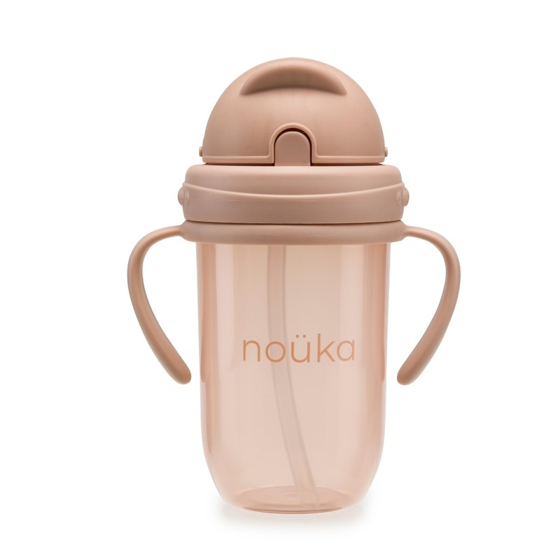 nouka Straight Straw Cup with Click Top Lid | Leak