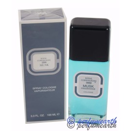 ROYAL COPENHAGEN MUSK 3.3/3.4 OZ EDC SPRAY COLOGNE FOR MEN NIB