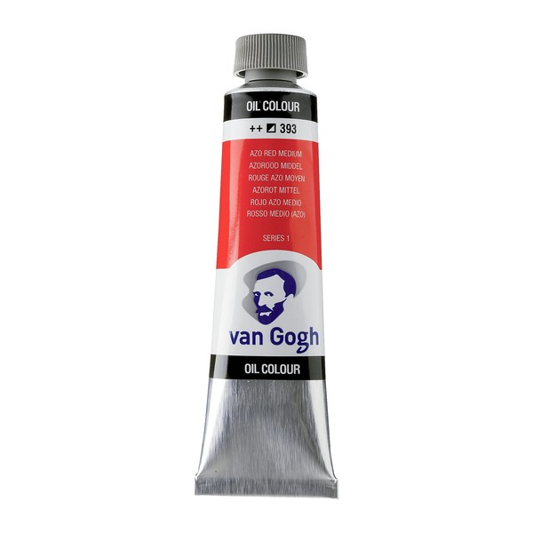 Van Gogh Oil Colour Paint, 40ml Tube, AZO Red Medium