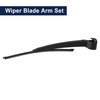 X AUTOHAUX 13inch Rear Windshield Wiper Blade Arm Kit for