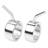 Professional Olympic Clasps Chrome - Olympic Setting Rings 50/51mm (Pair)