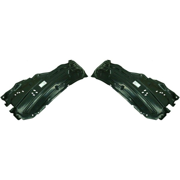 Partswich New Set of 2 Fender Liner - Compatible For