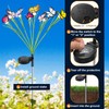 Vivideal Solar Garden Lights Outdoor, 2 Pack 16 LED Solar