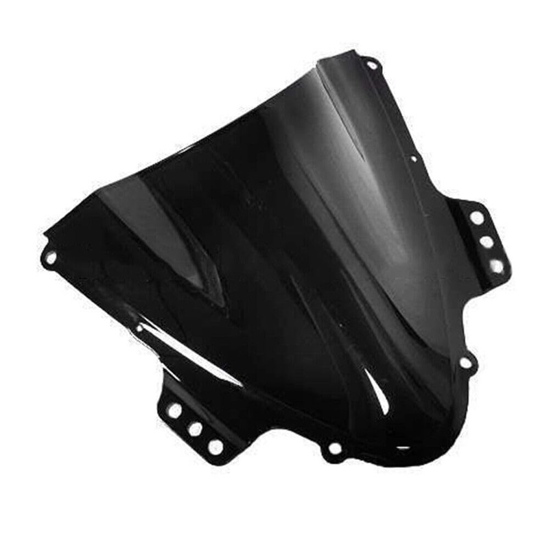 Black Windshield Windscreen Double Bubble for Kawasaki Ninja 300 EX300R