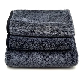 Yeria Shiny Bath XXL Dry Cloth, Fast Dry Drying Towel, Microfibre Cloths, Shiny Bath Wipes Cloths, Premium Drying Towel for Shower Cubicle, Car, Household, Camping (3, 40 x 40 cm)