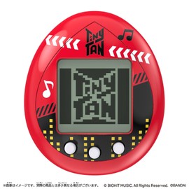 TAMAGOTCHI Nano TinyTAN Red | BTS TinyTAN 4cm Red Virtual Pet Hand Held Games Machine | Electronic Cyber Pet With All 7 BTS Stars | Mini Retro Original Fun With Electronic Pets Toy