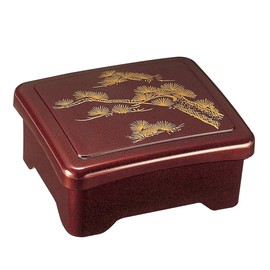 Fukui Craft Heavy-Box Brown 6.6 x 5.6 x 3.1 inches (16.7 x 14.3 x 8 cm) Eel Bowl UnaShige Mitsuki Bonshige Toupei Matsuchi 5-729-4