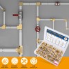 KOOTANS 96PCS Brass Pipe Fittings Assortment Kit - NPT Adapter,