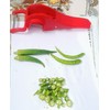 Plastic Vegetable slicer Vegetable Chopper Bhindi cuuting tool Multi slicer