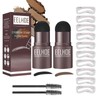 CTDMJ Eyebrow Stamp Stencil, Eyebrow Powder Stamp, with 10 Stencils
