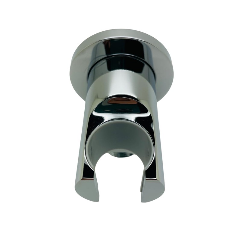 Wall Connection Elbow with Shower Holder Holder, Chrome, 1/2 Inch,