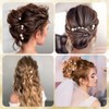 Nogeqi Pack of 12 Hair Pins Wedding Bridal Hair Accessories