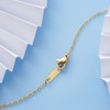 14K Gold Plated Extender Chain Necklace 925 Sterling Silver Extenders
