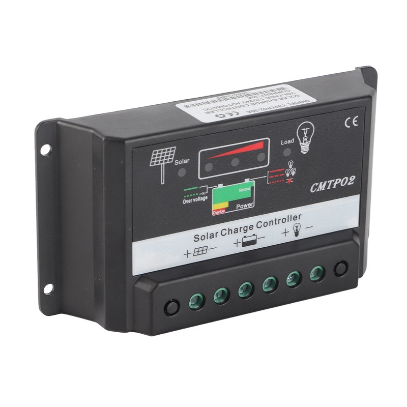 Portable Safety 30A 12/24V Solar Panel Battery Regulator Charge Charging