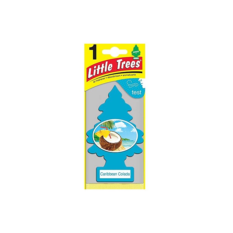 LITTLE TREES Car Freshner Caribbean Colada