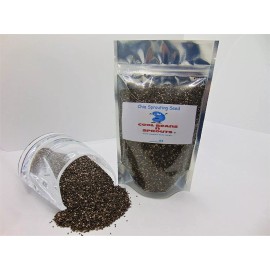 COOL BEAN N SPROUTS Chia Seeds for Sprouting Microgreens, COOL BEANS N SPROUTS brand - 12 ounces