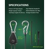 STAYGROW 8-Pack 1/8” Ratchet Straps, Heavy Duty Ratchet Tie Down