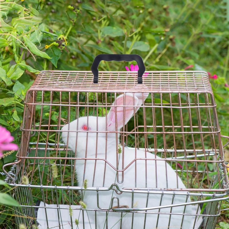 10pcs Plastic Cage Handle: Replacement Crate Handles for Pet Carrier