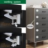 Vmaisi 20 Pack Cabinet Locks Child Safety Latches - Baby