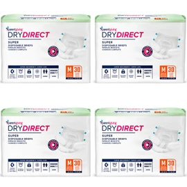 Dry Direct Super Brief (Medum - Case of 60) by Parentgiving