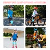 BURSUN Children's Knee Pads, Adjustable Knee Pads, Elbow Pads, Wrist