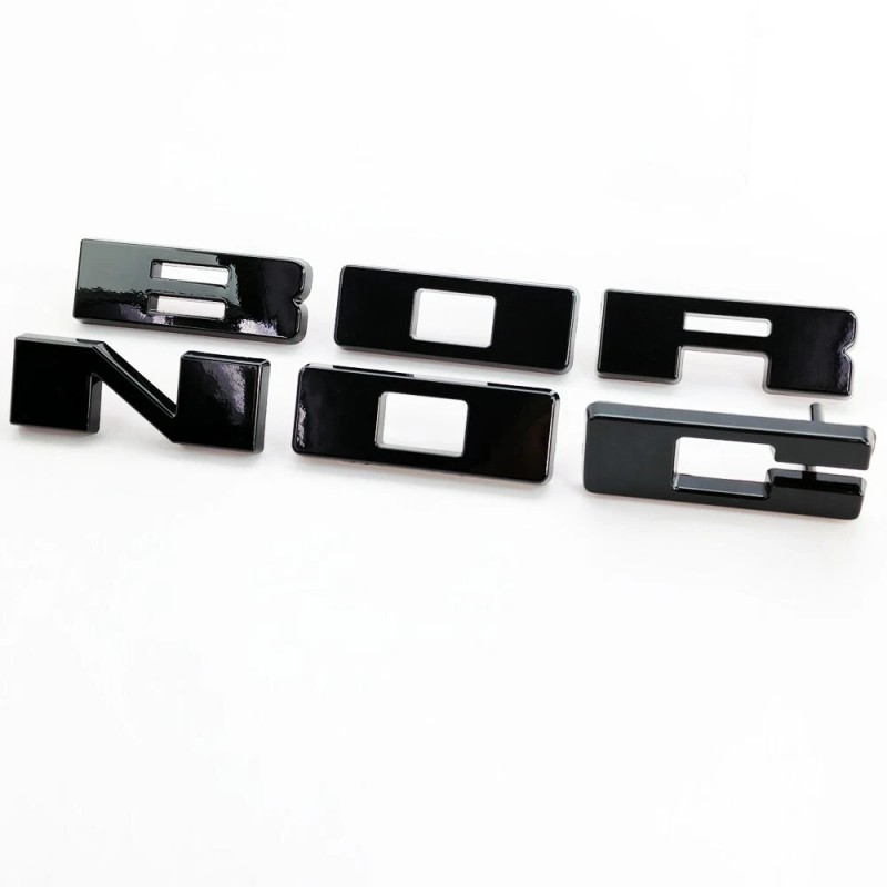 UPR Direct Replacement Grille Letters Compatible 21-25 Ford Bronco Matte