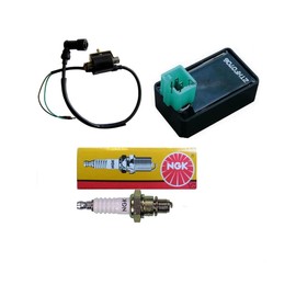 TDR COIL, CDI and spark plug COMBO Chinese 50cc 70cc 90cc 110cc 125cc 140cc 150cc Pit Dirt Quad bike pitpro Buggy for 4 strocke engines