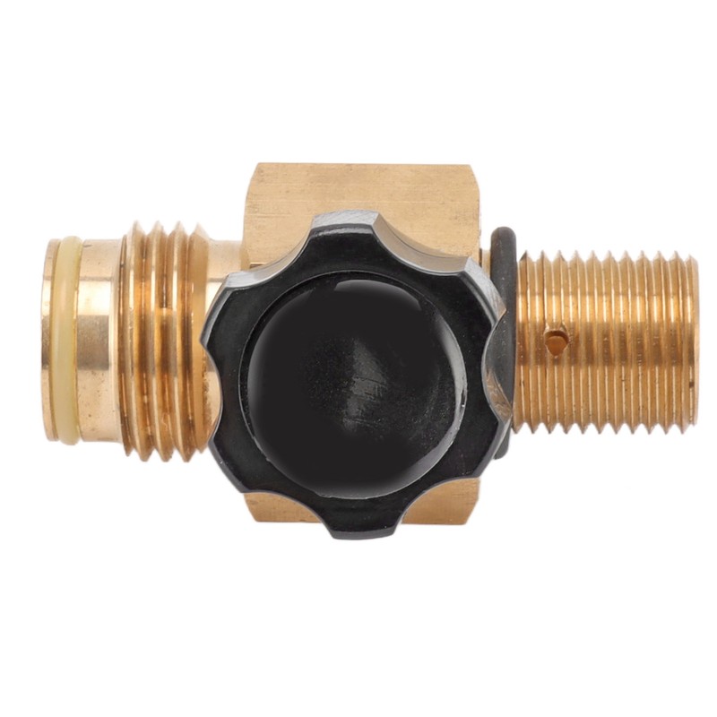 G1/2 14 CO2 Cylinder Refill Adapter Bottle Connector with Black
