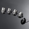 Shappy 6 Pcs Banjo Finger Picks Set Stainless Steel Adjustable