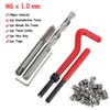 Saipor 30pcs Thread Repair Kit M6 x1.0mm Helicoil Restoring Thread