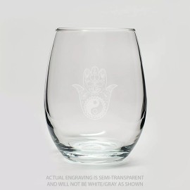 Unbranded Wine Glass