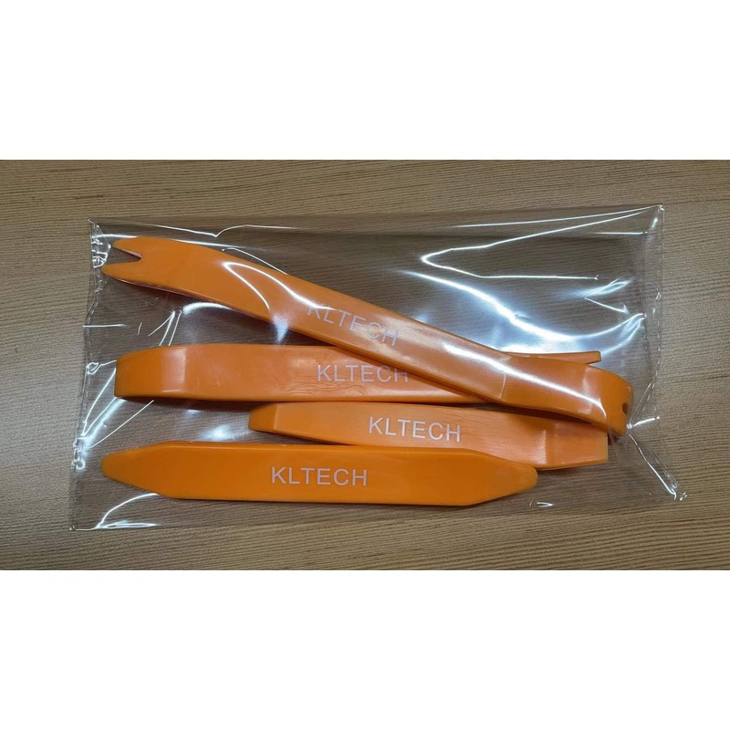 KLTECH 4Pcs Auto Door Clip Panel Trim Removal Tool Kits
