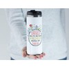 GRAZDesign Thermobecher mit Namen personalisiert Erzieherin, Dankeschön Spruch Kindergarten Abschiedsgeschenk