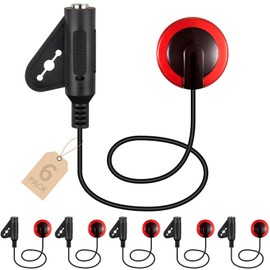 Piezo Contact Microphone Pickups for Guitar, Violin, Viola, Cello, Banjo, Ukulele, Mandolin and More (6 Pack)