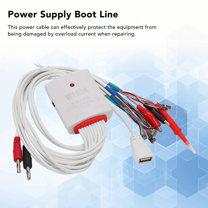 Power Boot Cable Dual Connection Port Electronic Device Repair DC