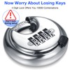 Maitys 10 Pack 4 Digit Combination Locks Stainless Steel Code