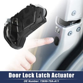 ACROPIX Rear Left Door Lock Latch Actuator Replacement Fit for Honda Accord 2013-2017 No.72650-T0A-A11 - Pack of 1