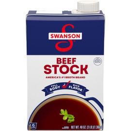 SWANSON S Beef Stock, 48 oz Carton