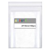 HVDHYY 20 * 30cm Plastic Bags 100pcs,Resealable Clear Bags, Thickening