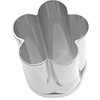 Kanda 075022 18-8 Stainless Steel Vegetable Cutter, Plum Shape, Large