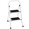 JungleA 2 Step Ladder Folding Step Stool,Small Foldable Home Step