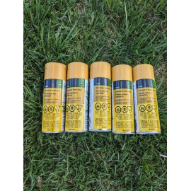 John Deere  Five  Cans Of John Deere Paint Construction Yellow Paint TY25627
