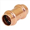 Supply Giant QQSD2234 Copper Coupling With Stop, 1/2 in. Press-