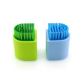 PACKOVE Creative Mini Clothes Washing Brush Multipurpose Nylon Bristles Scrubbing Tool for Laundry Shoe Cleaning Compact