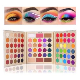 Paleta De Sombras De Ojos Ucanbe Pretty Pro, 86 Colores De M