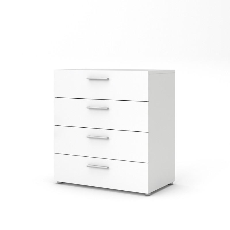 Tvilum Austin 4 Drawer Chest, White