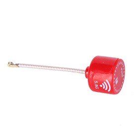 5.8GHz 3DBi LHCP High Gain Antenna for FPV Racing Drone RC Parts Accessories Red (UFL)